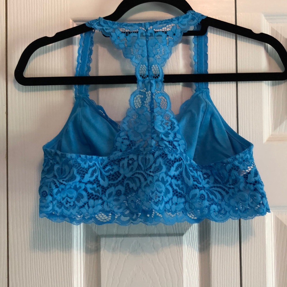 Turquoise Razorback bralette - Picture 2 of 3